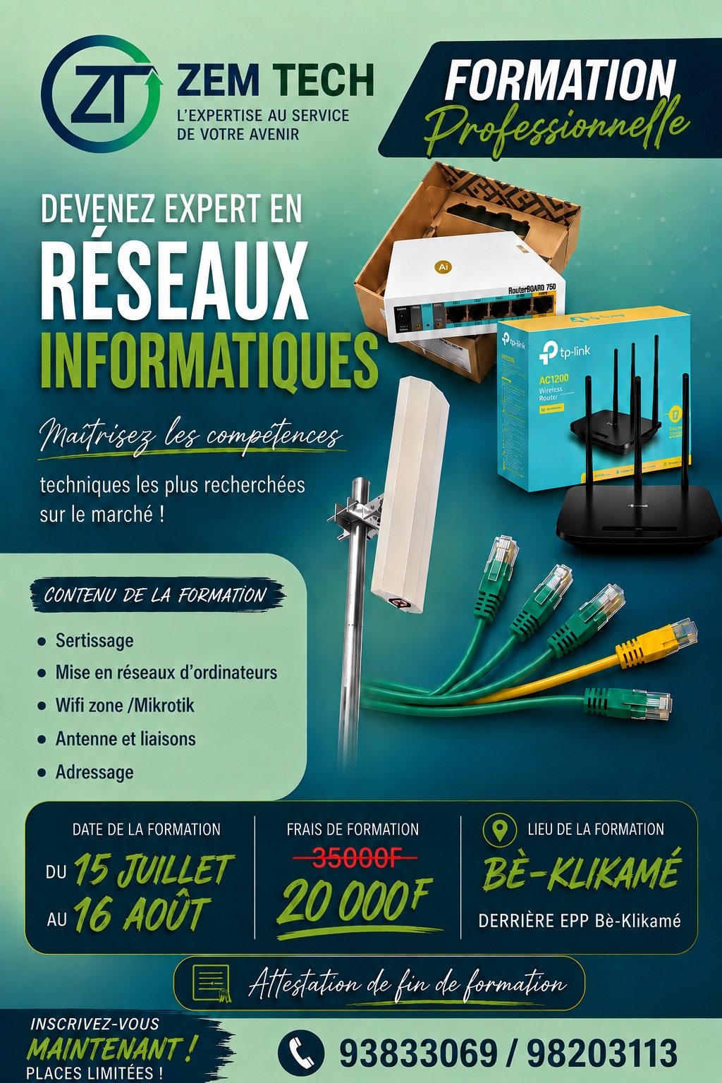RESEAU INFORMATIQUE